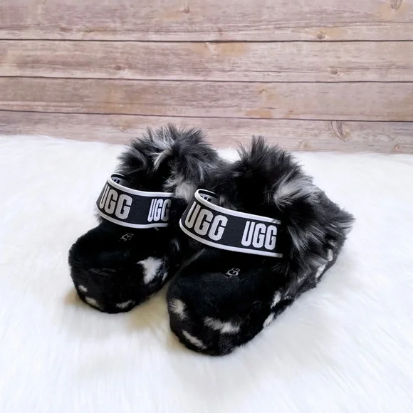 UGG Women’s Oh Yeah Spots Slide Slipper Sandals - Picture 4 of 7